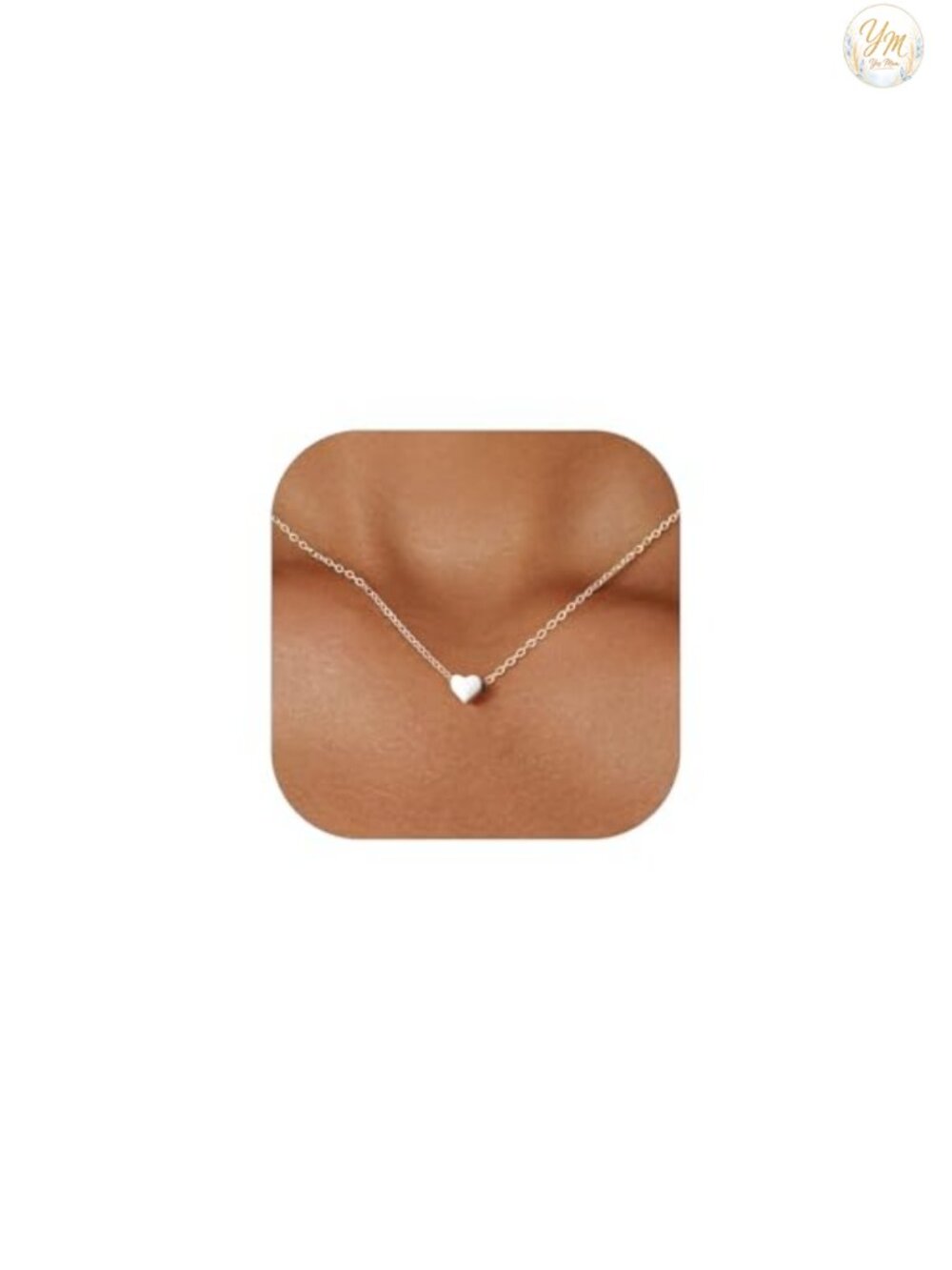925 Sterling Silver Dainty Pendant Necklace for Women Hypoallergenic with Gift